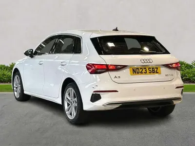 Used Audi A3 Sport 108 HP (79 kW) 2023 White Sedan