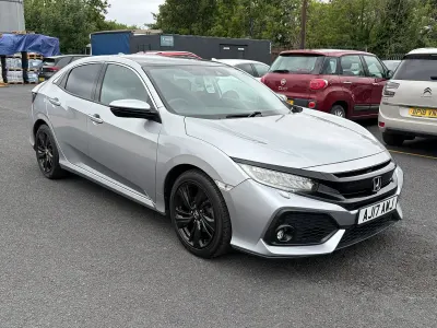 Used Honda Civic EX 126 HP (92 kW) 2018 Silver Hatchback