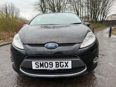 Used Ford Fiesta Titanium 2009 Black Hatchback