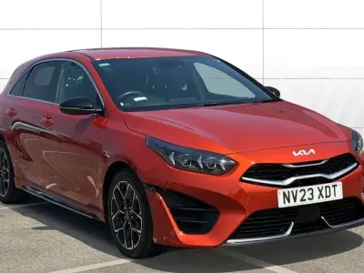 Used Kia Ceed GT-Line 160 HP (117 kW) 2023 Orange Hatchback