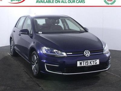 Used VW e-Golf 100 kW (136 HP) 2019 Blue Hatchback