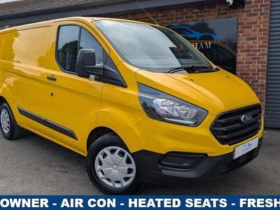 Used Ford Transit Custom 130 HP (95 kW) 2018 Yellow Van