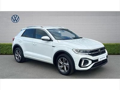 Used VW T-Roc R-line 150 HP (110 kW) 2025 White SUV