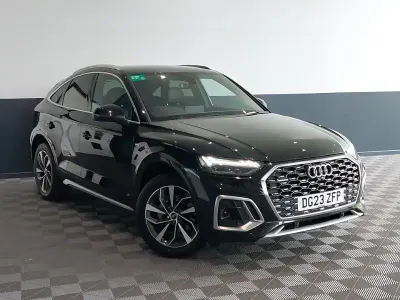 Used Audi Q5 S-Line 204 HP (150 kW) 2023 Black SUV