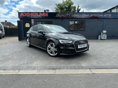 Usado Audi A3 S-Line 150 HP (110 kW) 2017 Preto Citadino