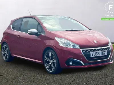 Used Peugeot 208 Prestige 208 HP (152 kW) 2016 Red Hatchback