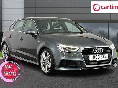 Grey Used 2019 Audi A3 Sportback S-Line Hatchback | £14,599 (Fair price)