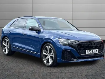 Used Audi Q8 Black Edition 286 HP (210 kW) 2025 Blue SUV