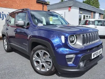Used Jeep Renegade Limited 120 HP (88 kW) 2019 Blue SUV