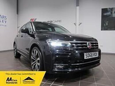 Used VW Tiguan R-line 150 HP (110 kW) 2018 Black SUV