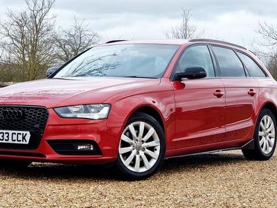 Used Audi A4 Performance 170 HP (125 kW) 2013 Red Estate