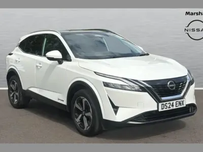Used Nissan Qashqai N-Connecta 190 HP (139 kW) 2024 White SUV