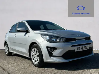 Used Kia Rio 83 HP (61 kW) 2021 Silver Hatchback