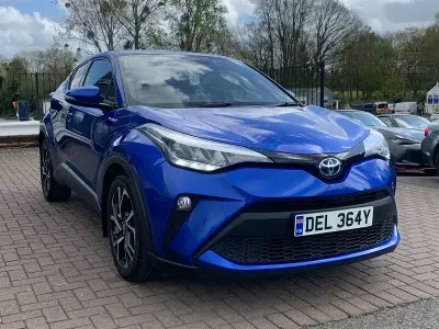 Used Toyota C-HR Design 122 HP (89 kW) 2021 Blue SUV