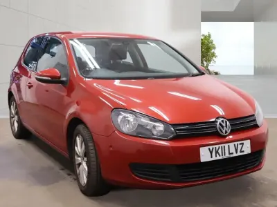 Used VW Golf VI Match 140 HP (102 kW) 2011 Red Hatchback