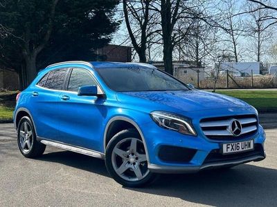 Used Mercedes GLA200 AMG line 136 HP (100 kW) 2016 Blue SUV