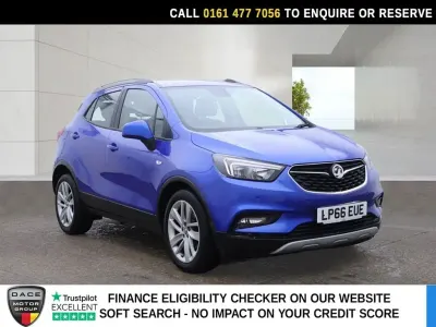Used Vauxhall Mokka X Active 140 HP (102 kW) 2017 Blue SUV