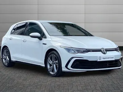 Used VW Golf VIII R-line 148 HP (108 kW) 2023 White Hatchback