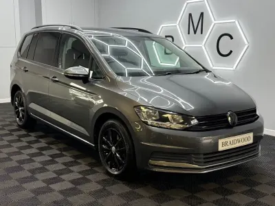 Used VW Touran SE 110 HP (80 kW) 2017 Grey MPV