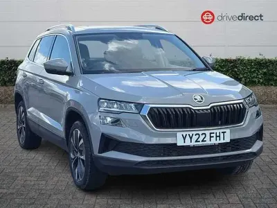 Gebraucht Skoda Karoq SE L 150 PS (110 kW) 2022 Grau SUV