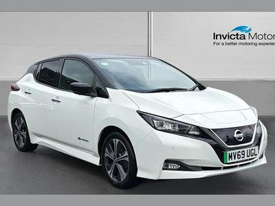 Usado Nissan Leaf Tekna 108 kW (147 HP) 2019 Branco Citadino