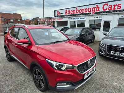 Used MG ZS Exclusive 106 HP (77 kW) 2019 Red SUV