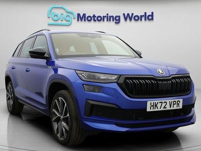 Used Skoda Kodiaq SportLine 200 HP (147 kW) 2023 Blue SUV
