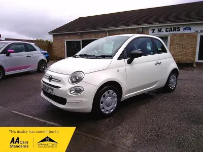 Used Fiat 500 Pop 69 HP (50 kW) 2015 White Hatchback