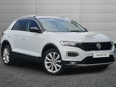 Used VW T-Roc SEL 115 HP (84 kW) 2019 Silver SUV