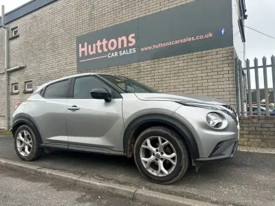 Used Nissan Juke N-Connecta 114 HP (83 kW) 2021 Silver SUV