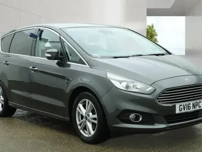 Used Ford S-MAX Titanium 180 HP (132 kW) 2016 Magnetic grey MPV