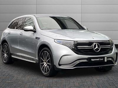 Used Mercedes EQC400 AMG line 300 kW (408 HP) 2023 High tech silver SUV