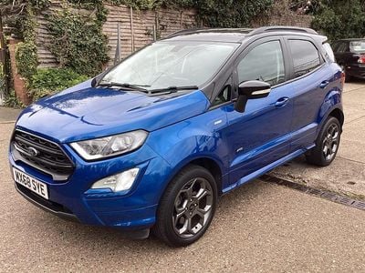 Used Ford Ecosport ST-Line 125 HP (91 kW) 2019 Blue SUV