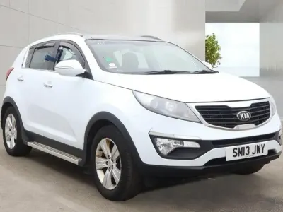 Used Kia Sportage 135 HP (99 kW) 2013 White SUV