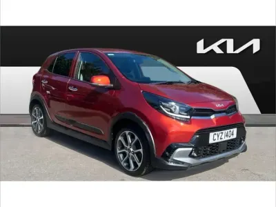 Used Kia Picanto X-Line 67 HP (49 kW) 2023 Orange Hatchback
