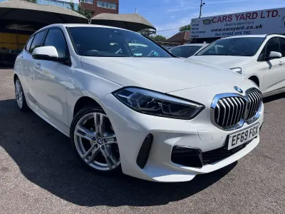 Used BMW 118 M Sport 140 HP (102 kW) 2019 White Hatchback