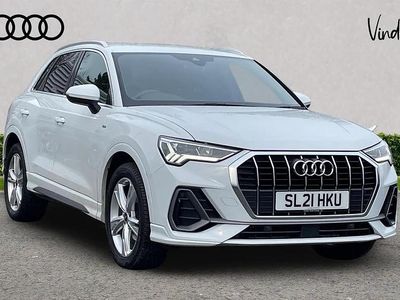 Used Audi Q3 S-Line 150 HP (110 kW) 2021 White SUV
