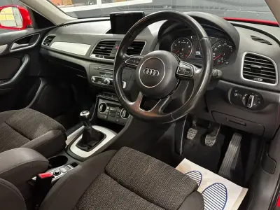 Used Audi Q3 Design 150 HP (110 kW) 2016 Red SUV