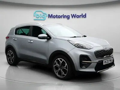 Used Kia Sportage GT-Line S 177 HP (130 kW) 2020 Silver SUV