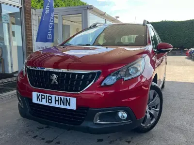 Used Peugeot 2008 Active 100 HP (73 kW) 2018 Red SUV