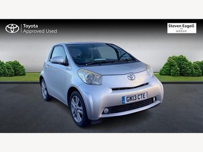 Silver Used 2013 Toyota iQ Hatchback | £6,995 (Fair price)