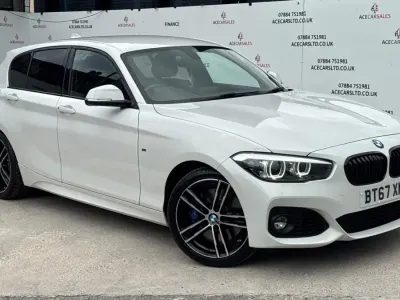 Used BMW 118 Efficient Dynamics 2017 White Hatchback