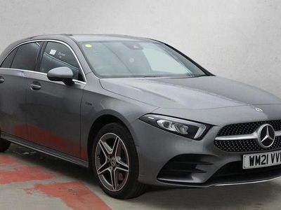 Used Mercedes A250 AMG line 218 HP (160 kW) 2021 Grey Hatchback