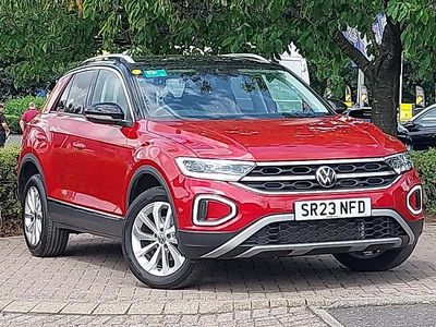 Used VW T-Roc Style 150 HP (110 kW) 2023 Red SUV