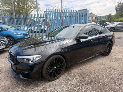 Used BMW 520 M Sport 2018 Black Sedan