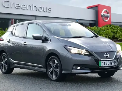 Used Nissan Leaf N-Connecta 160 kW (218 HP) 2021 Grey Hatchback