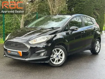 Used Ford Fiesta Zetec 100 HP (73 kW) 2016 Black Hatchback
