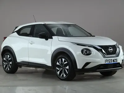 Used Nissan Juke Acenta 114 HP (83 kW) 2023 White SUV