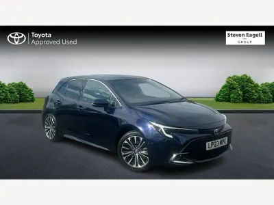 Used Toyota Corolla Design 2023 Blue Hatchback