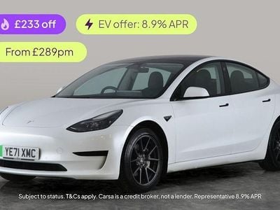 White Used 2021 Tesla Model 3 Standard Range Plus Sedan | £16,789 (Good price)